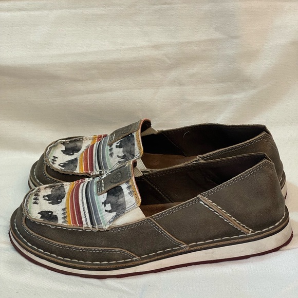Ariat Cruiser Natural Taupe Buffalo Print Sz: 8.5 - Picture 8 of 8